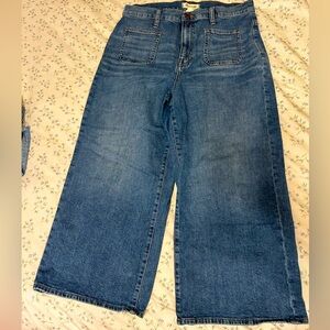 Madewell wide-leg crop